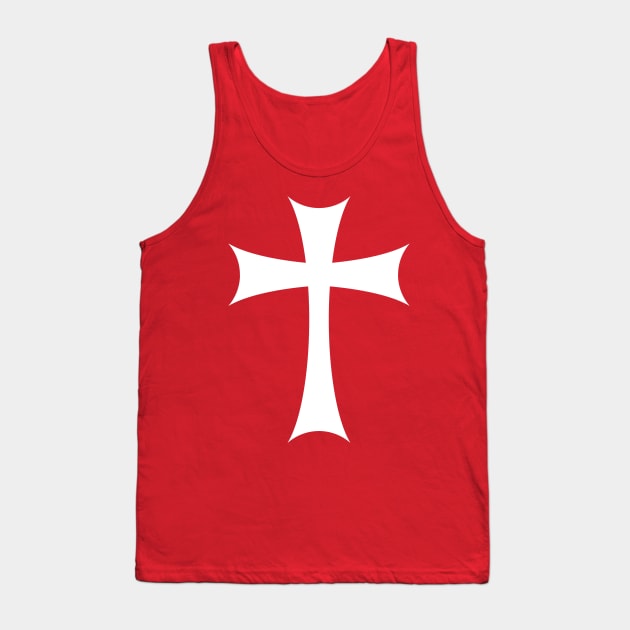 Templar Cross Tank Top by Vandalay Industries